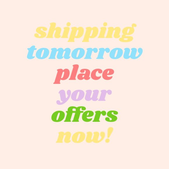 Send Me Your Offer for Tomorrow's Shipment! 📫💖📪